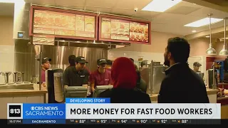 California fast food workers set to get big boost in pay