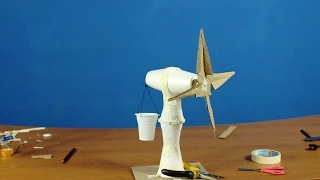 DIY Wind Turbine or Windmill: Fun and Educational Hands-On Activity Project for Kids in Grades 3-5