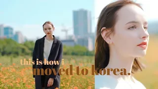 THIS IS HOW I MOVED TO KOREA 🌼 [Costs, Visa, Jobs and more] | Sissel AB