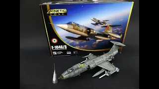 F-104S ASA-M Starfighter 1/48 (Kinetic) Some build and final reveal