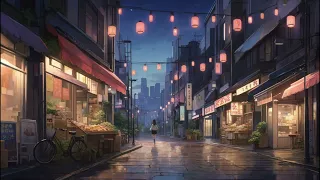 🌃 Lofi & Rain 🎵 Study and relaxing /Japan