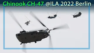 CH-47 Chinook Helicopter at ILA in Germany - with commentary (4K UHD)