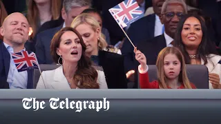 'Don't stop me now': Duchess of Cambridge sings along to Queen at the Platinum Jubilee Party