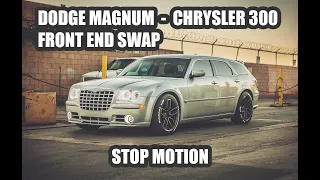 Dodge Magnum / Chrysler 300 Front End Swap - Stop Motion