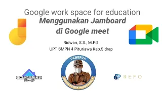 menggunakan papan tulis online (jamboard) di google meet