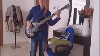Stacy Lattisaw  & Michael Jackson bass cover by Paride Ambrosi (Italy)