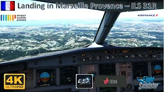 FS 2020 - A Passenger Life - Landing in Marseille Provence - A320 Fenix -Air France