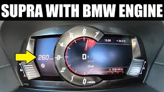 New Toyota Supra with BMW engine ?! Top Speed Acceleration 0-260 km/h 👌