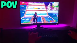 Fortnite but You Are Me (POV) + On a Budget Gaming PC