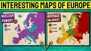 Interesting Maps Of EUROPE That Teach Us About The Continent