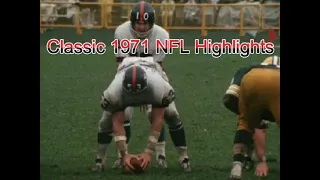 Classic 1971 NFL Highlights(Weeks 1 And 2)