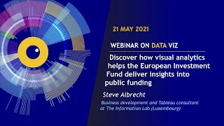 EU DataViz webinar - Steve Albrecht - Visual analytics