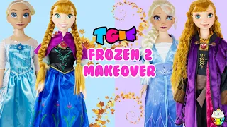 TGIF 3 Foot Doll GIANT Frozen 1 Elsa Anna Frozen 2 DIY Fun Makeover