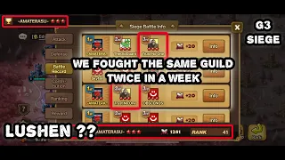 Can we redeem ourselves after Skyfall ? -We Fought the Same Guild twice - Summoners War Sky Arena