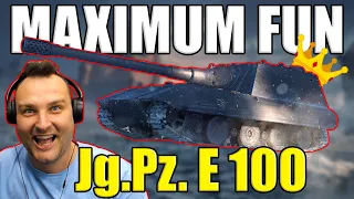 Alpha Strike King: Jg.Pz. E 100's Massive Damage Showcase! | World of Tanks