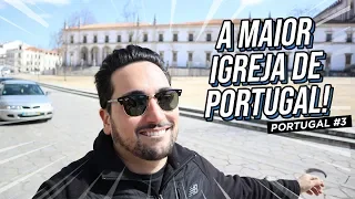 DIRIGINDO EM PORTUGAL até a MAIOR IGREJA QUE JÁ VI! - ÓBIDOS, ALCOBAÇA e MAFRA - Estevam Pelo Mundo