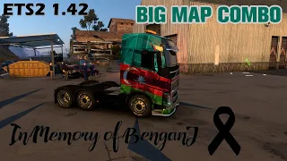 Big ETS2 1.42 Map Combo (with Promods, Rusmap, Roextended, Eurafrica and more) * R.I.P. BanganJ