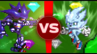 Nazo the Hedgehog vs. Turbo Mecha Sonic