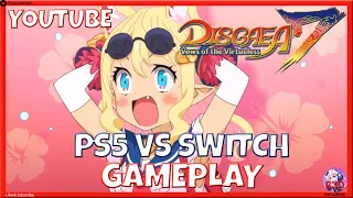 Live Dive into Disgaea 7: Vows of Virtueless Pt. 2 PS5 VS Switch Gameplay Official English Release