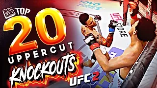 EA Sports UFC 2 - Top 20 UPPERCUT Knockouts!