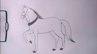 Horse Drawing Video//Sketch of Horse//Painting Video