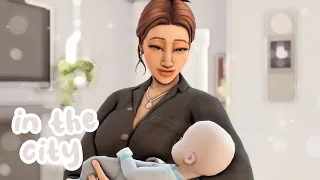 ep 10 | the baby arrives - the sims 4: in the city