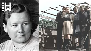 HORRIBLY Brutal Execution of Wanda Klaff - Sadistic Nazi Guard at Stutthof Concentration Camp - WW2