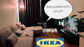 IKEA SÖDERHAMN REVIEW Sofa with chaise I CANADA 2022