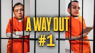 ¡DOS STREAMERS EN LA CARCEL! ¿Y AHORA? | A WAY OUT #1