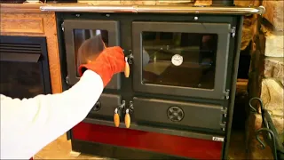 MBS Magnum дровяная кухонная плита | МБС Магнум отопительно-варочная печь