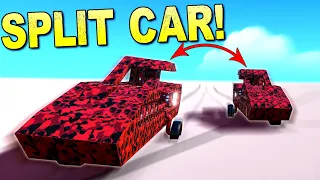 This Car Splits In Half and Then Reconnects! - Trailmakers Gameplay