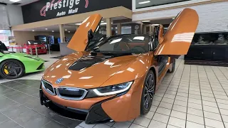 2019 BMW i8 Tera World Copper Prestige Auto Mall in Cuyahoga Falls, Ohio