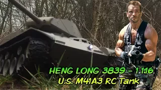 HENG LONG 3839 - 1 1:16 U.S. M41A3 RC Tank