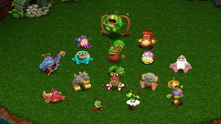 Dawn of Fire Song But Plant Island Monsters🎶🎵🎼🍃