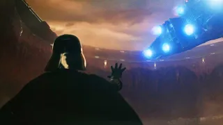 Darth Vader drags shuttle down scene with Imperial March | Obi wan Kenobi Episode 5 Best scenes
