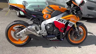 To view this stunning Honda cbr rr 1000 Fireblade repsol go to www.Marshallsofeston.co.uk