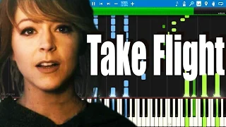 Lindsey Stirling - Take Flight ( Piano Version ) | Synthesia Piano Tutorial