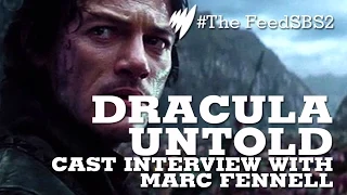 Luke Evans & Charles Dance Dracula Untold Cast with Marc Fennell I The Feed