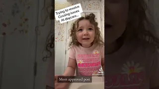 Young Girl Lets Loose After Being Permitted to Swear in Bathroom