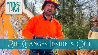 Felling the BIGGEST TREE & Bedroom REVEAL | Manor & Maker