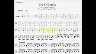 You're gonna go far kid - The Offspring ( drum tab / Partitura de batería ) by Drumfilico