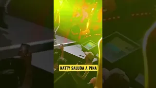 Natty Natasha Saluda a Pina en Vivo ORLANDO FL