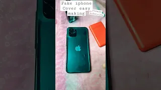 fake iphone cover easy making 😳 #trending #shorts #reels