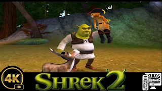 Shrek 2 - Gato con botas vs Shrek Gameplay en español part-2 (PC 4K 60Fps)