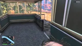 Grand Theft Auto V funny cable car bug