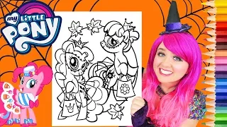 Coloring My Little Pony Halloween Coloring Page Prismacolor Pencils | KiMMi THE CLOWN