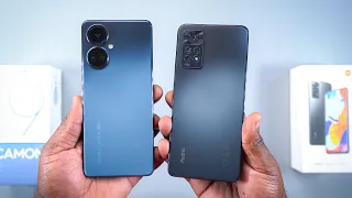 TECNO Camon 19 Pro vs Redmi Note 11 Pro:Display, Performance, Camera Comparison & Battery