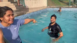 Swimming Pool Prank On wife 😂 Gone Super Funny 🤣