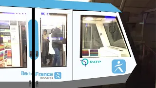 Nouveau sièges IDFM pour les futures mp89cc sur la ligne 6 !!!!