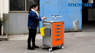 MK-C01 Metal Medical Treatment Carts